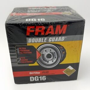 FRAM DG16 Double Guard Spin-On‎ Oil Filter, Pack of 1 - NEW SHIPS FREE in USA